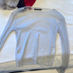Brandy Melville sheer top